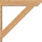 Ekena Millwork Traditional Slat Smooth Outlooker, Western Red Cedar, 7 1/2"W x 40"D x 40"H OUT08X40X40TRA06SWR - alternate 3